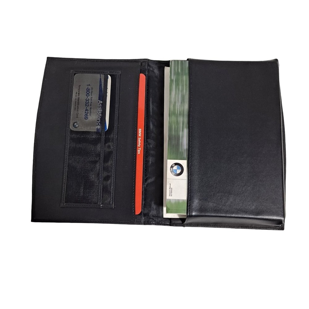 BMW 2003 Owners Manual 325i 330i M3 Carrying Case Black Auto Car Replacement